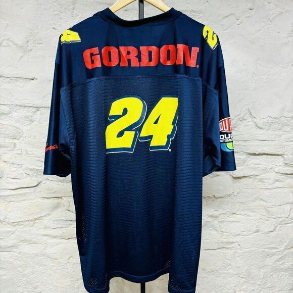 Vintage Jeff Gordon #24 Nascar Jersey Chase Authentics Football Style Size XXL - Picture 1 of 7